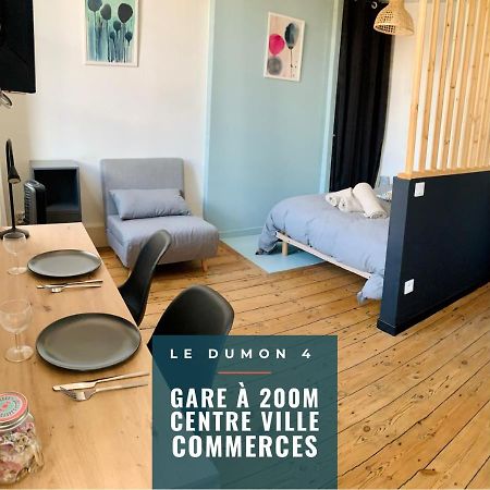 LE DUMON 4 - Studio NEUF LUMINEUX CALME - WiFi - GARE 200m Agen Exterior foto