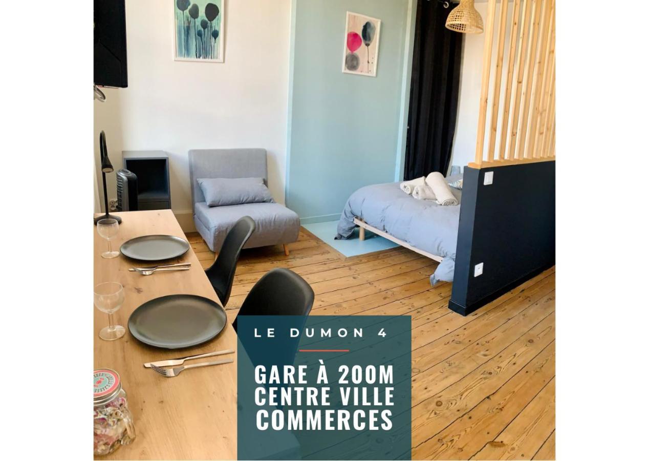 LE DUMON 4 - Studio NEUF LUMINEUX CALME - WiFi - GARE 200m Agen Exterior foto